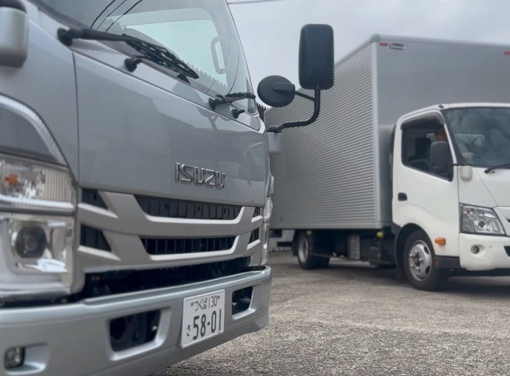 エビヌマの自社トラック